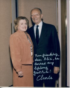 Dr. McPherson with Dr. Charles L. Schepens