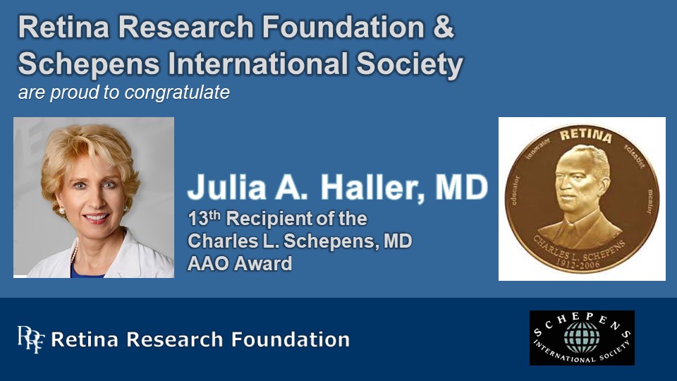 C L Schepens, MD/AAO Award | Retina Research Foundation
