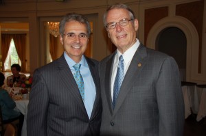 Dr. Ronald DePinho and Dr. Frank Eggleston