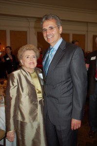 Dr. Alice McPherson and Dr. Ronald DePinho